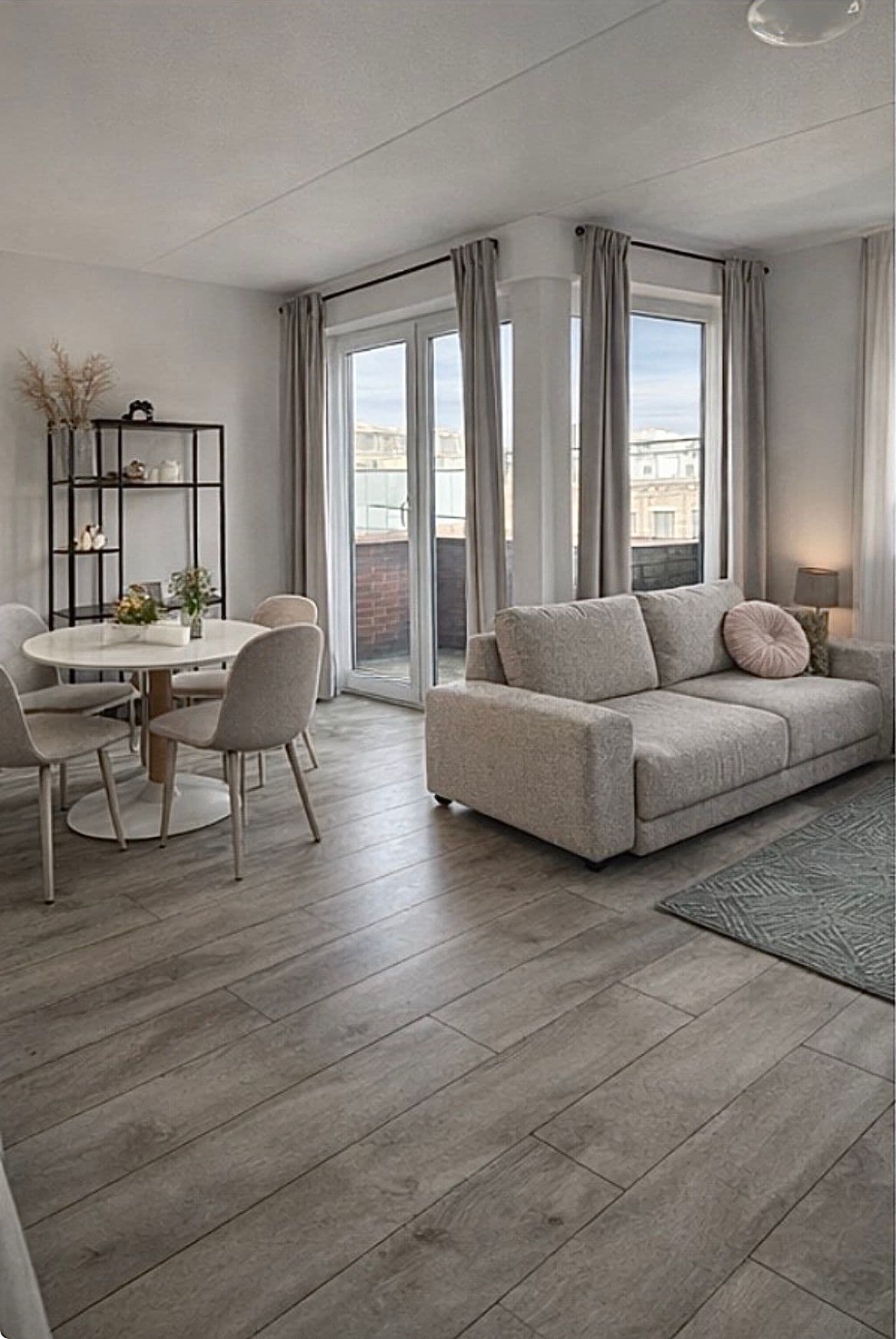 City Apartment voor 1-3 personen balkon